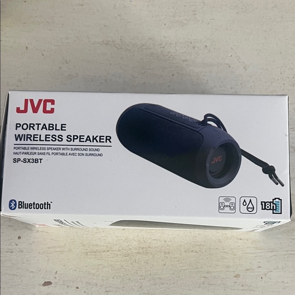 JVC Bluetooth Portable Speaker - Black - Picture 1 of 2